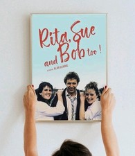 Listing image for Rita, Sue and Bob Too 1987 Movie Poster Print Wall Art Cult Comedy British Film