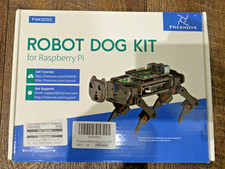 Listing image for Freenove Robot Dog Kit for Raspberry Pi FNK0050 New Open Box Complete STEM AI