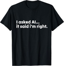 Listing image for AI Enthusiast Artificial Intelligence Funny T-Shirt