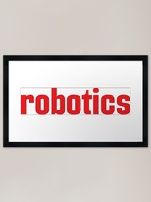 Listing image for Robotics Robot Artificial Intellige Framed Wall Art Poster Canvas Print Picture