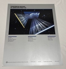 Listing image for SEMICON SEMI Semiconductors 1984 San Mateo Technology Tech Computers Art Poster
