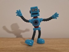 Listing image for Flexible Robot Action Figure – 3.5” Tall Fidget Desk Toy Bendy Flexi Toy