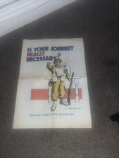 Listing image for Vintage British War Propaganda Military Poster 41cm X 58cm