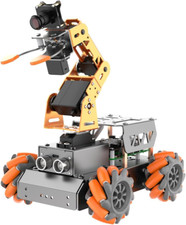 Listing image for Matserpi Robotic Arm Car Kit for Raspberry Pi - AI Vision, 5DOF, Educational Rob