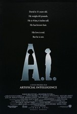 Listing image for A I Artificial Intelligence 2001 1 Movie Poster Art Print Lounge HomeCinema Proj