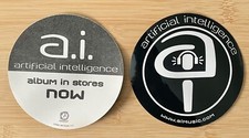 Listing image for Artificial Intelligence Promo Stickers 2002 Dawn Wall Anile Macca Mitekiss Lenz