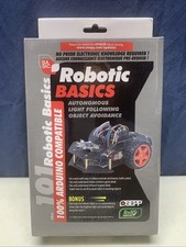 Listing image for Osepp 101 Robotic Basics Kit Autonomous Light Following Object Avoidance(ROB-01)