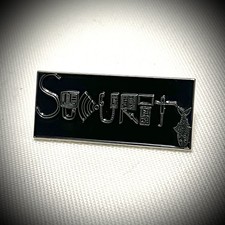Listing image for RARE Cybersecurity Rebus Enamel Pin – "Defense in Depth" Sold Out Collector Swag
