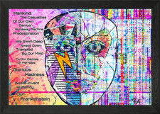 Listing image for AI Framed Wall Art Poster Canvas Print Picture