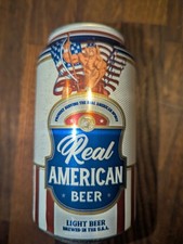 Listing image for Hulk Hogan Empty Real American Beer Can Authentic Wrestling Memorabilia UK Stock