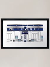 Listing image for Astro Robot Framed Art Print Framed Wall Art Poster Canvas Print Picture
