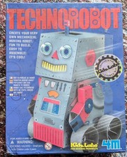 Listing image for 4M Industrial Kidz Labs Technorobot Motorized Robot Model Kit 3475 (bx33)