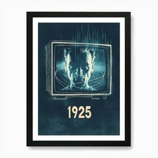 Listing image for Aihrgdesign A Vintage Technology Po Framed Wall Art Poster Canvas Print Picture