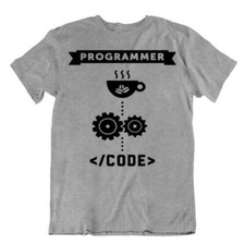 Listing image for Programmer Code T-Shirt Coffee System Tee Funny Humor shirt