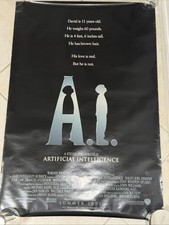 Listing image for AI Artificial Intelligence Original 2001 Movie Poster 27x40 DS