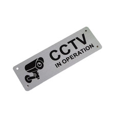 Listing image for CCTV In Operation Warning Sign Reflective | Indoor Outdoor Security Notice