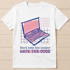 Listing image for Cybersecurity Hacker Code Funny Gift Tee T Shirt G2854