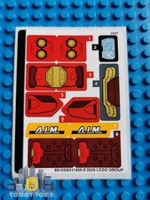 Listing image for Lego SuperHeroes STICKER SHEET for 76164 Iron Man Hulkbuster versus A.I.M. Agent