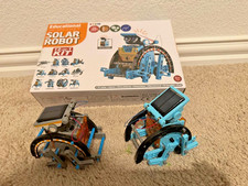 Listing image for Solar Robot Kit DIY Toys Kids Ages 8+ STEM Educational 12-in-1 Kit