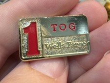 Listing image for Wells Fargo Employee Pin Lapel 1 TOG Enamel Technology Operations Group